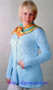 Жакет небесный